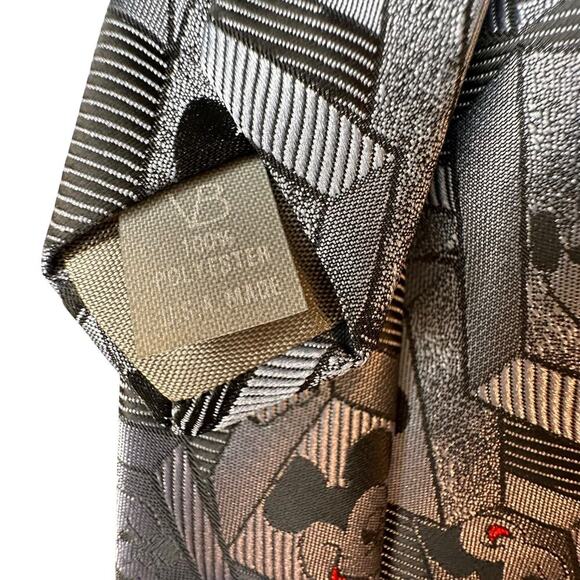 Vtg Disney All Over Mickey Mouse Rare Balancine The Tie Works Mens Neck Tie USA - Picture 6 of 10